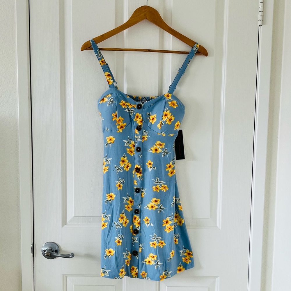 Floral Print Sundress 🌻